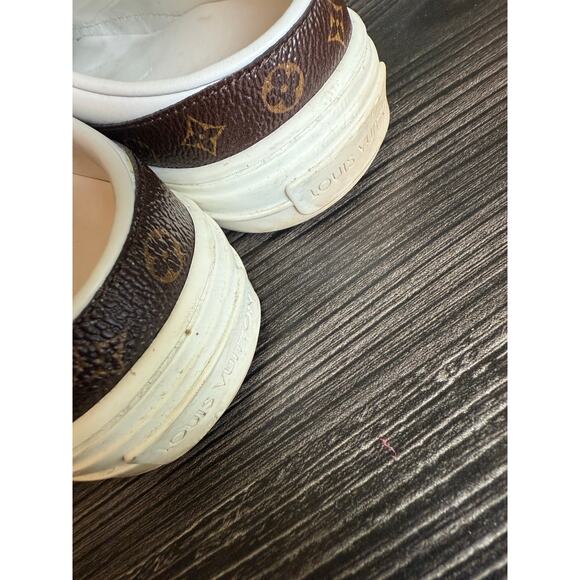 Louis Vuitton Monogram Stellar Open Back 20th Anniversary Sneakers Sz. 38 - Picture 2 of 9